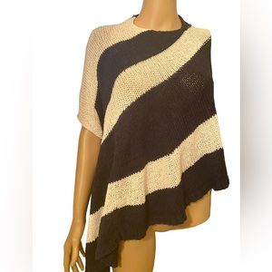 Cabi navy & white poncho
